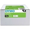 DYMO S0720530 D1 Juostelė 12mm x 7m (balta / juodas šifras) - 10 vnt.