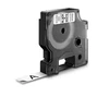 DYMO S0720530 D1 Juostelė 12mm x 7m (balta / juodas šifras)