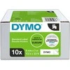 DYMO S0720680 D1 Juostelė 9mm x 7m (balta / juodas šifras) - 10 vnt.