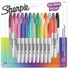 Markeriai Sharpie Fine Permanent Glam Pop 34 spalvų - 2198891