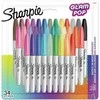 Markeriai Sharpie Fine Permanent Glam Pop 34 spalvų - 2198891