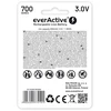 everActive USB įkraunamas RCR123A 16340 3,0V 700mAh akumuliatorius su PCM
