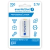 everActive USB įkraunamas RCR123A 16340 3,7V 700mAh akumuliatorius su PCM