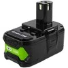 Green Cell Žalias Cell Žalias Cell baterija, skirta Ryobi ONE+ 18V 5Ah pakaitinė baterija RB18L50