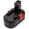 Hi Power Akumuliatorius Bosch 2607335266, 2607335278, 2607335535, 2607335536 18V 3.0Ah NiMH, skirtas elektriniams įrankiams PSR 18VE, GSB 18VE-2, GDS 18V-HT, GSR 18VE-2, PSB 18VE