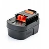 Black &amp; Decker Juodas &amp; Decker A12, HP12, HP122, A1712 12V 2.0Ah Ah NiMH Akumuliatorius, skirtas elektriniams įrankiams HP126F2B, HP126F2K, HP126F2K, HP126F3K, CP12K, XTC12IK
