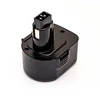 Hi Power DeWalt DE9037, DE9074, DE9501, DW9572, DW9072 12V 3.0Ah NiMH Akumuliatorius, skirtas elektriniams įrankiams DW12K, DW907K2, DW927K2, DW940K, DW956K2, DW980K2H