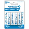Baterijos everActive AA/R06 1,2V / 2500mAh / NiMh (pakraunami) 4 vnt.
