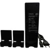 Originalus HBC Radiomatic QA109600 230VAC tinklo įkroviklis + 2 adapteriai, skirti BA209061 BA209062 BA225031 BA222061