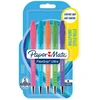 Papermate Automatiniai tušinukai Paper Mate Flexgrip Bright juoda 5 vnt. - 2171853