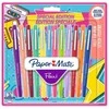 Papermate Paper Mate Flair Retro markeriai 12 vnt. su A3 formato juodu kortelių bloku
