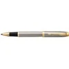 Parker IM Brushed Metal GT tušinukų rinkinys pilkoje dėžutėje su juostele ir dovanų maišeliu