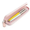 Parker Jotter Originals Geltona ir Pastel Mėlyna Tušinukų dovanų rinkinys su rožiniu dėklu