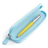 Parker Jotter Originals Geltona Tušinuko dovanų rinkinys su mėlynu dėklu