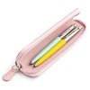 Parker Jotter Originals Mint ir Geltona Tušinukų dovanų rinkinys su rožiniu dėklu