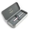 Parker Jotter Originals Rožinė Tušinuko dovanų rinkinys metalinėje dėžutėje