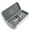 Parker Jotter Originals Rožinė Tušinuko dovanų rinkinys metalinėje dėžutėje