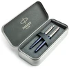 Parker Jotter Royal Mėlyna CT plunksnakočio ir tušinuko rinkinys metalinėje dėžutėje