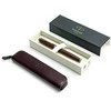 Parker Monochrome Burgundy Tušinuko rinkinys su užsegamu dėklu