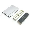 Parker Jotter Monochrome XL Sidabrinis CT Tušinuko rinkinys su užrašų knygele