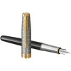 Plunksnakotis Parker Sonnet Premium Metal &amp; Juodas GT (F) 18 - 2119784