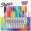 Markeriai Sharpie Fine Permanent Glam Pop 24 spalvų - 2198779