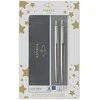 Parker Rinkinys: Automatinis pieštukas + Tušinukas Jotter Stainless Steel CT – 2093256