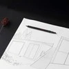 ROtring 600 dovanų rinkinys su minkštu dėklu ir užrašų knygute | Mechaninis pieštukas | Juodas - 2224710