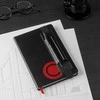 ROtring 600 dovanų rinkinys su minkštu dėklu ir užrašų knygute | Mechaninis pieštukas | Juodas - 2224710