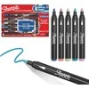 Sharpie akrilinių žymeklių rinkinys 10 vienetų Earth Colours su dažų maišeliu