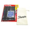 12 spalvų Sharpie Creative akrilo markerių rinkinys su dažymo maišeliu