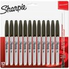 Sharpie Fine žymekliai, juodi (pakuotėje 12 vnt.) - 1996111