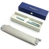 Waterman Allure Pastel Mėlyna Tušinuko rinkinys su pilku dėklu