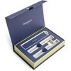 Waterman Hémisphère Steel GT Plunksnakočio + Tušinuko rinkinys S0920310 + S0920370 dovanų dėžutėje
