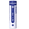 „Xtar R6“ / AA / LR06 1,5 V ličio jonų 2000 mAh akumuliatorius su apsauga, 4 vnt. dėžutėje