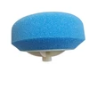 Kieta poliravimo kempinė 150mm BALTA Greito tvirtinimo
