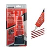 VISBELLA raudonos spalvos silikoninis sandariklis RTV 105g 343