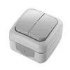 Dvigubas lauko jungiklis, IP54, ,,Palmye, Panasonic