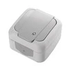 Lauko rozetė, su įžeminimu, IP 54, ,,Palmye", Panasonic