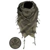 Kepurė Mil-Tec Skara "SHEMAGH" SKULL, OLIV/JUODA