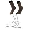 MIL-TEC® MERINO kojinės, OLIV - 2 poros