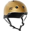 S-ONE HELMET LIFER GOLD GLOSS GLITTER XL