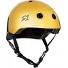 S-ONE HELMET LIFER GOLD MIRROR GLOSS M