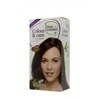 Hair Wonder Hairwonder Colour &amp; Care ilgalaikiai plaukų dažai be amoniako spalva šokolado ruda 5.35