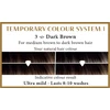 Henna Plus HAIRWONDER Colour Kreminis dažantis kremas, spalva tamsi ruda 3