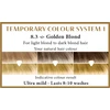 Henna Plus HAIRWONDER Colour Kreminis dažantis kremas, spalva auksinė blondinė 8.3