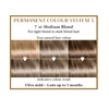 Henna Plus HAIRWONDER Ilgalaikiai plaukų dažai, spalva vidutinė blondinė 7