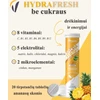 Vitavea HYDRAFRESH be cukraus ananasų skonio, 20 tirpstančių tablečių