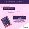 Vitavea Manhaé Cys Mannose šlapinimosi patogumui, 10 paketėlių