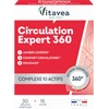 VITAVEA Expert Circulation 360° normaliai kraujotakai, 30 augalinės kilmės kapsulių